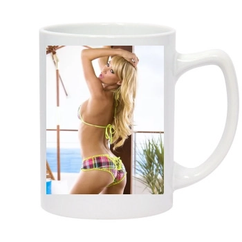 Sara Jean Underwood 14oz White Statesman Mug