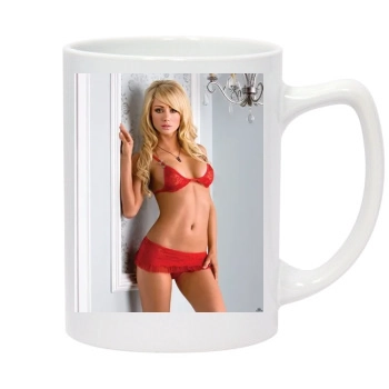 Sara Jean Underwood 14oz White Statesman Mug