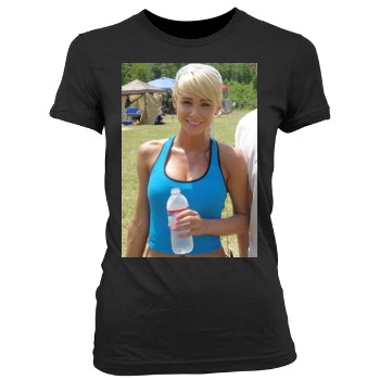 Sara Jean Underwood Women's Junior Cut Crewneck T-Shirt