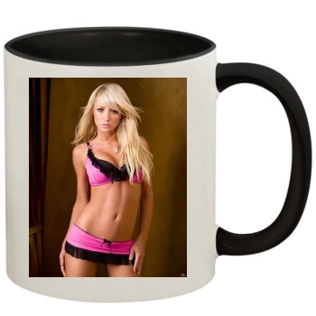 Sara Jean Underwood 11oz Colored Inner & Handle Mug