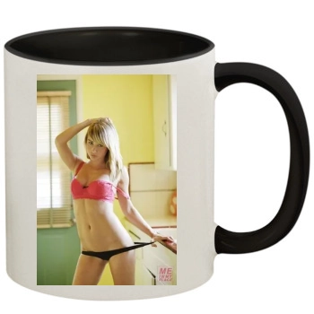 Sara Jean Underwood 11oz Colored Inner & Handle Mug