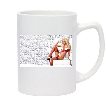 Sara Jean Underwood 14oz White Statesman Mug