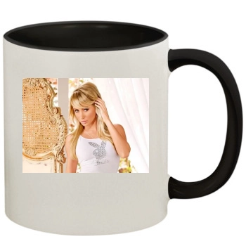 Sara Jean Underwood 11oz Colored Inner & Handle Mug