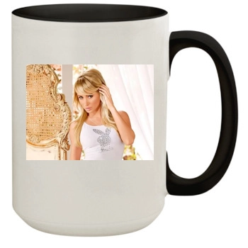 Sara Jean Underwood 15oz Colored Inner & Handle Mug