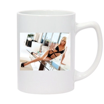 Sara Jean Underwood 14oz White Statesman Mug