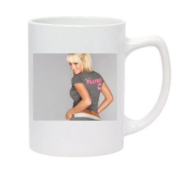 Sara Jean Underwood 14oz White Statesman Mug