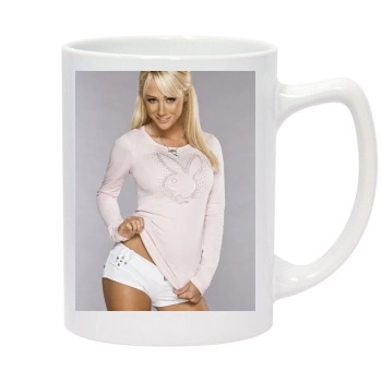 Sara Jean Underwood 14oz White Statesman Mug