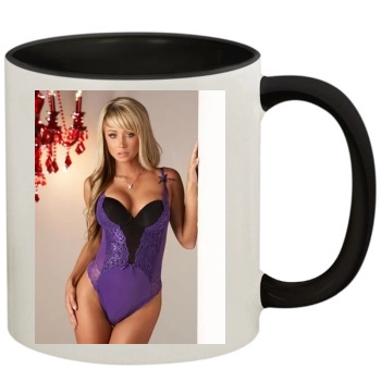 Sara Jean Underwood 11oz Colored Inner & Handle Mug