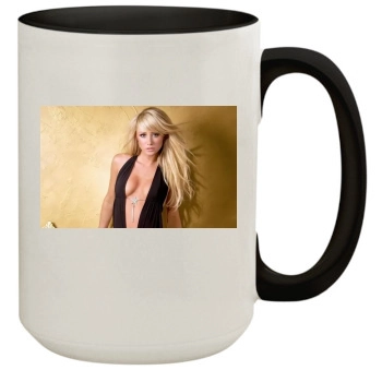 Sara Jean Underwood 15oz Colored Inner & Handle Mug