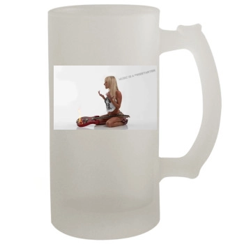 Sara Jean Underwood 16oz Frosted Beer Stein