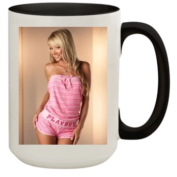 Sara Jean Underwood 15oz Colored Inner & Handle Mug