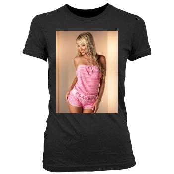 Sara Jean Underwood Women's Junior Cut Crewneck T-Shirt