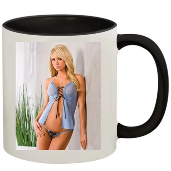 Sara Jean Underwood 11oz Colored Inner & Handle Mug