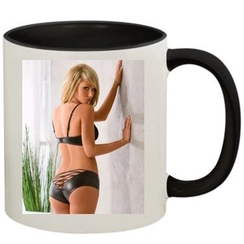 Sara Jean Underwood 11oz Colored Inner & Handle Mug