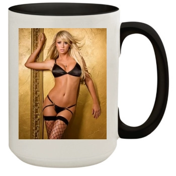 Sara Jean Underwood 15oz Colored Inner & Handle Mug