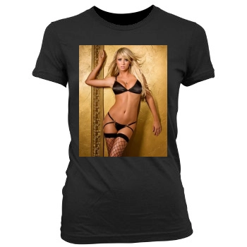 Sara Jean Underwood Women's Junior Cut Crewneck T-Shirt