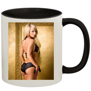 Sara Jean Underwood 11oz Colored Inner & Handle Mug