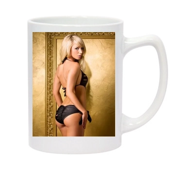 Sara Jean Underwood 14oz White Statesman Mug