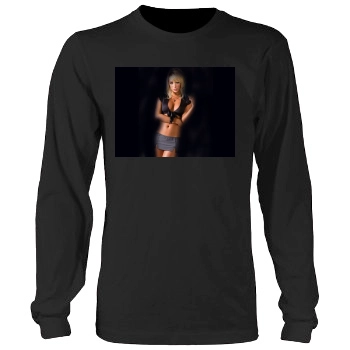 Sara Jean Underwood Men's Heavy Long Sleeve TShirt