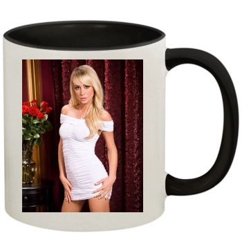 Sara Jean Underwood 11oz Colored Inner & Handle Mug