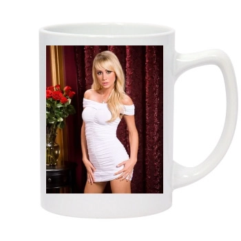 Sara Jean Underwood 14oz White Statesman Mug