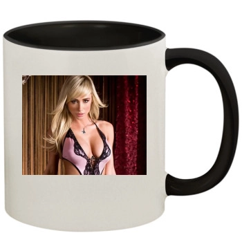 Sara Jean Underwood 11oz Colored Inner & Handle Mug