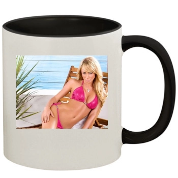 Sara Jean Underwood 11oz Colored Inner & Handle Mug