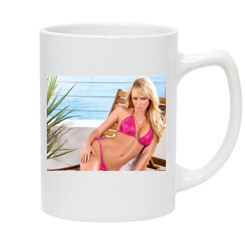 Sara Jean Underwood 14oz White Statesman Mug