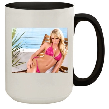 Sara Jean Underwood 15oz Colored Inner & Handle Mug