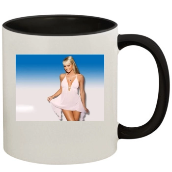 Sara Jean Underwood 11oz Colored Inner & Handle Mug