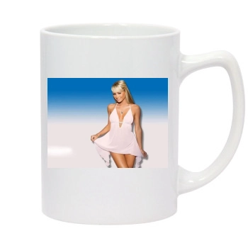 Sara Jean Underwood 14oz White Statesman Mug