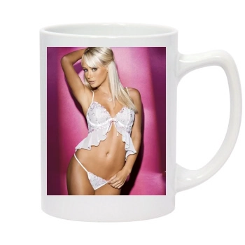 Sara Jean Underwood 14oz White Statesman Mug