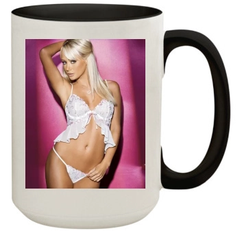 Sara Jean Underwood 15oz Colored Inner & Handle Mug