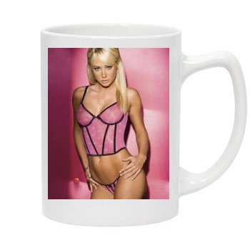 Sara Jean Underwood 14oz White Statesman Mug