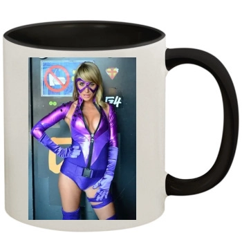 Sara Jean Underwood 11oz Colored Inner & Handle Mug