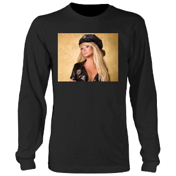 Sara Jean Underwood Men's Heavy Long Sleeve TShirt