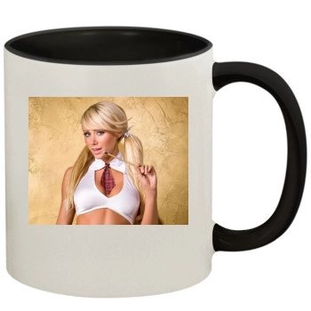 Sara Jean Underwood 11oz Colored Inner & Handle Mug