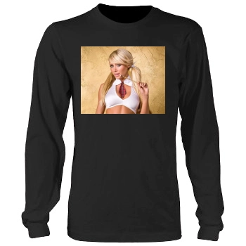 Sara Jean Underwood Men's Heavy Long Sleeve TShirt