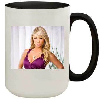 Sara Jean Underwood 15oz Colored Inner & Handle Mug