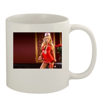 Sara Jean Underwood 11oz White Mug