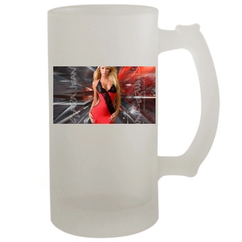 Sara Jean Underwood 16oz Frosted Beer Stein