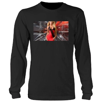 Sara Jean Underwood Men's Heavy Long Sleeve TShirt