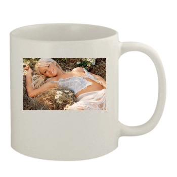 Sara Jean Underwood 11oz White Mug