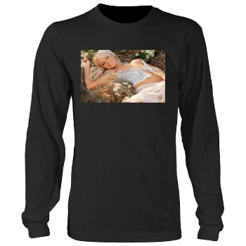 Sara Jean Underwood Men's Heavy Long Sleeve TShirt