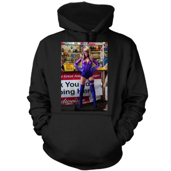 Sara Jean Underwood Mens Pullover Hoodie Sweatshirt