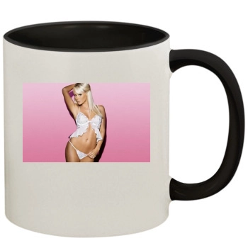 Sara Jean Underwood 11oz Colored Inner & Handle Mug