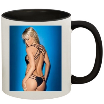 Sara Jean Underwood 11oz Colored Inner & Handle Mug