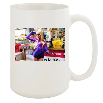 Sara Jean Underwood 15oz White Mug