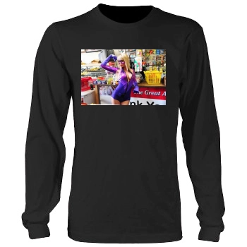 Sara Jean Underwood Men's Heavy Long Sleeve TShirt