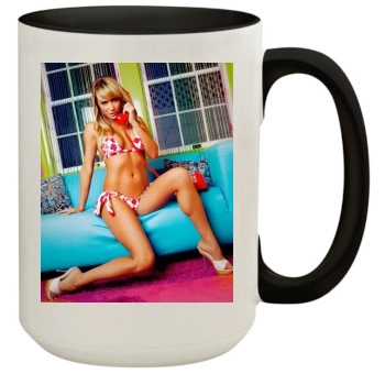 Sara Jean Underwood 15oz Colored Inner & Handle Mug